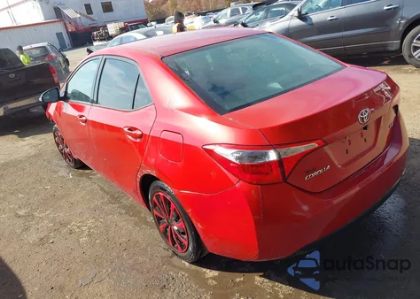 2014 Toyota Corolla Le из США, поврежденный, VIN 5YFBURHE2EP141845